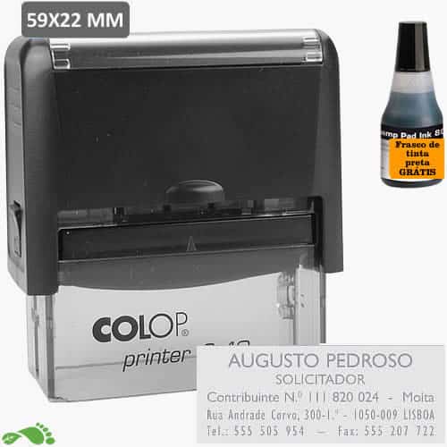 Carimbo Automático C40 | Personalizável Online