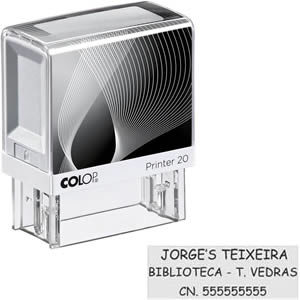 Carimbo Personalizado P20 | Crie Online - Melhor Preço - Qualidade Colop