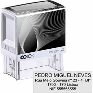 Carimbos Personalizados - Melhor Preço Online P30 - Qualidade Colop
